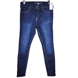 Hollister Low Rise Dark Wash Jegging Size 9L